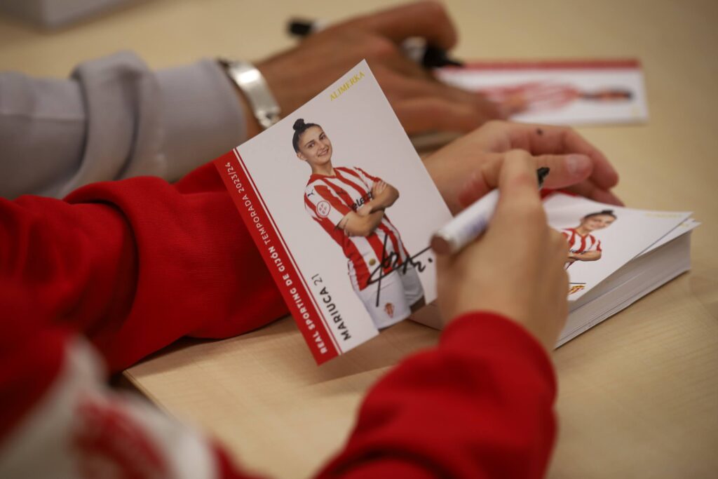 Autógrafo de Mariuca