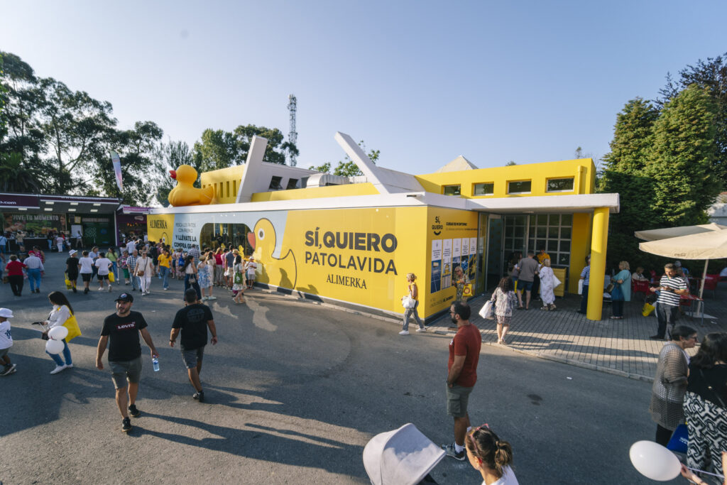 Stand de FIDMA de si, quiero PATODALAVIDA