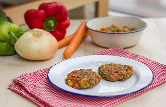 Hamburguesa de lentejas. Una receta de aprovechamiento que resolverá tus comidas