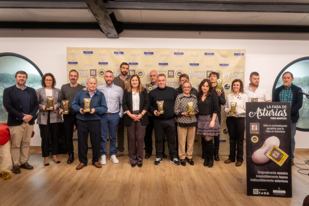 Premio del Consejo Regulador IGP Faba Asturiana por haber registrado la mayor producción certificada con marca de productor bajo nuestra enseña "Casona La Lloraza"