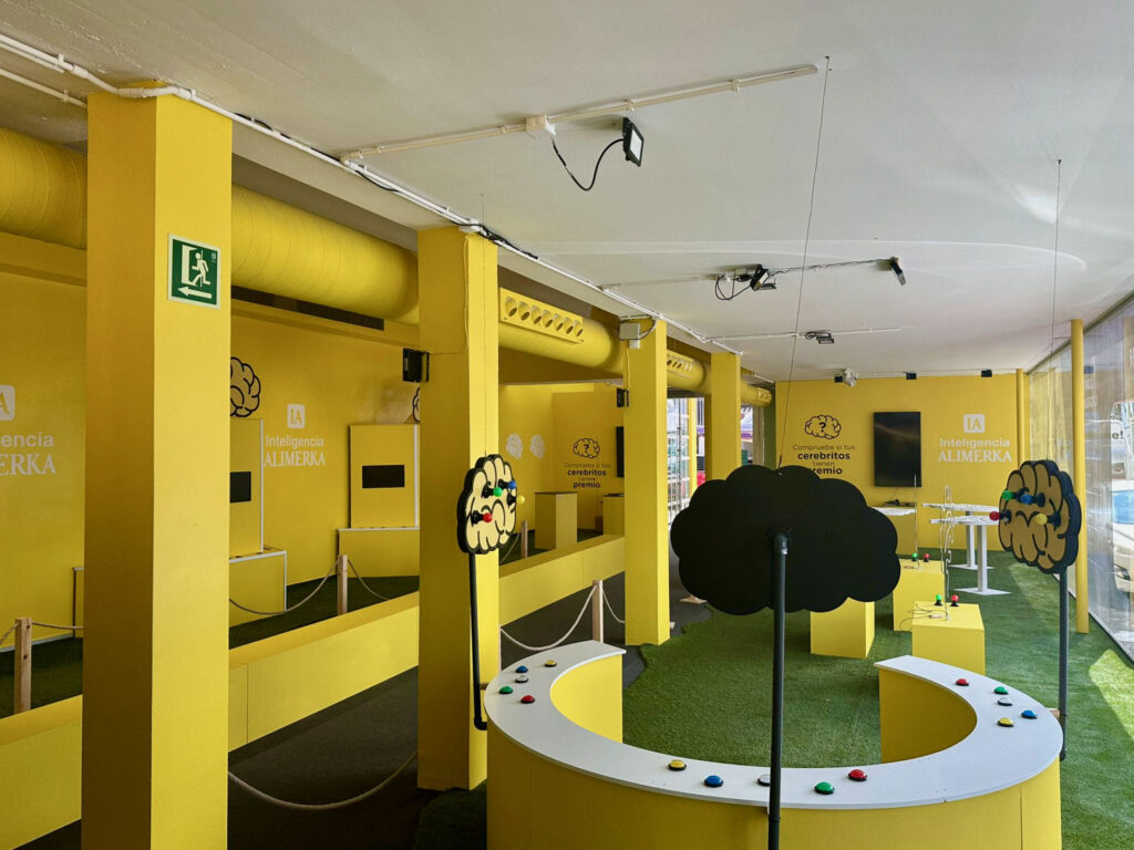 Alimerka transforma su pabellón de la FIDMA en un “Campus de cerebros”