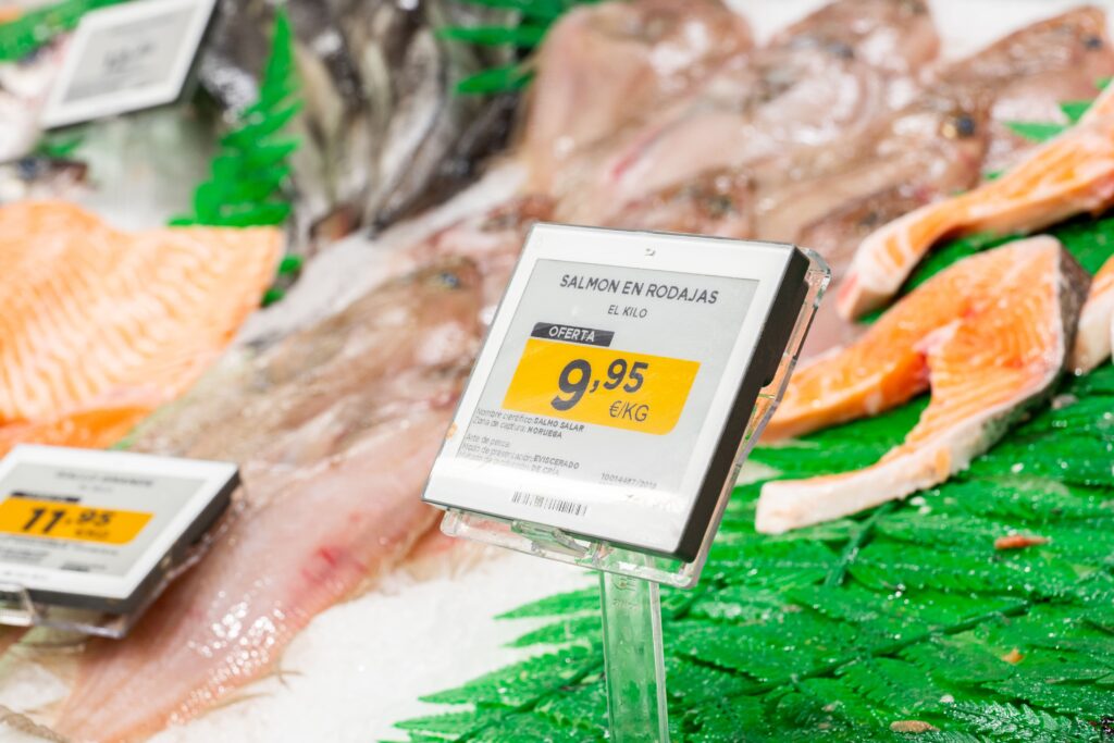 etiquetas electónicas